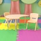 Flash Furniture Crescent 25.125" W, 35.5" L, 23.5" H, Laminate, Brown YU-YCY-093-0032-CIR-TBL-NAT-GG - alternate 1